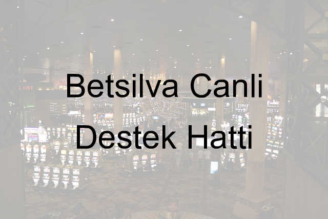 Betsilva Canlı Destek